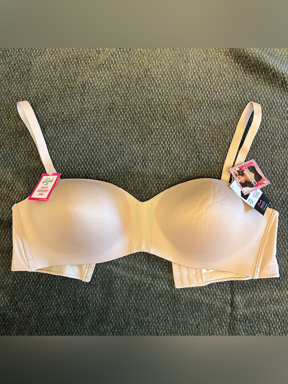 5 Ways To Wear! Wireless Nude Maidenform Convertible Bra Style SE0015